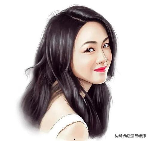 明星网红手绘头像男生,明星网红手绘男生头像，揭开青春偶像的神秘面纱